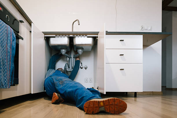 Professional Drain Cleaning technician working in Pedricktown, NJ